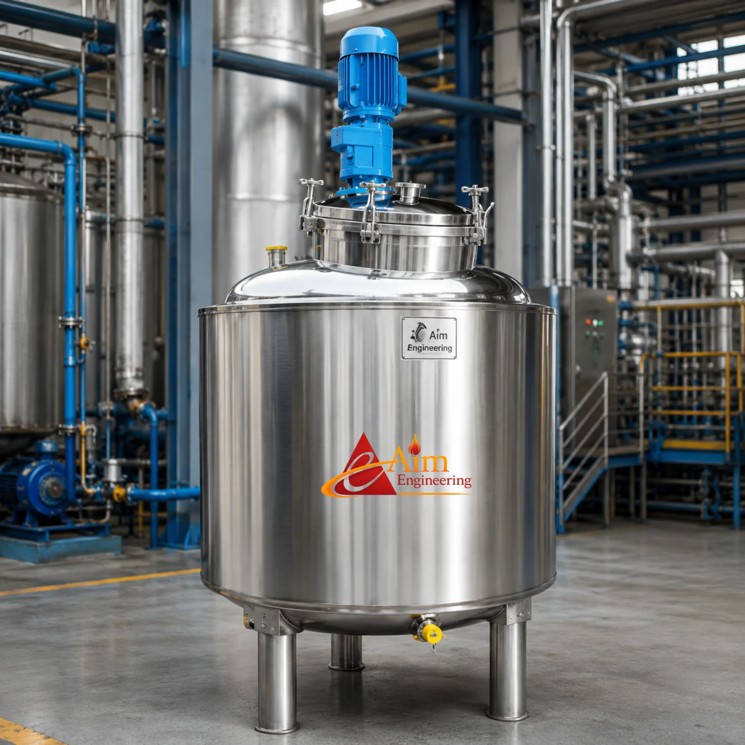 SS Liquid Mixing Tank